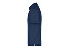 JN Polo-Piqué Pocket JN026 60%BW/40%PES, navy, Größe S