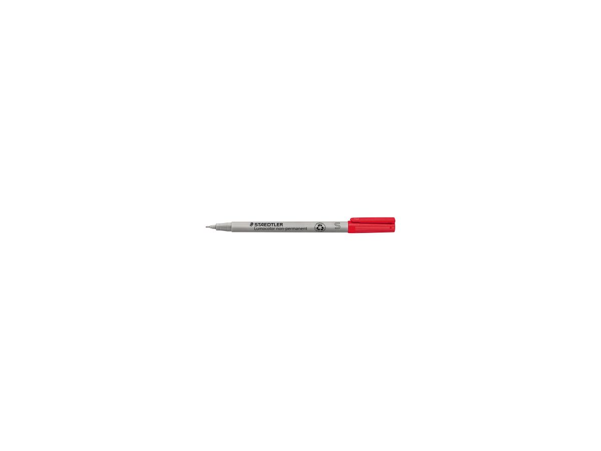STAEDTLER Folienschreiber Lumocolor 311-2 0,4mm non-permanent rot