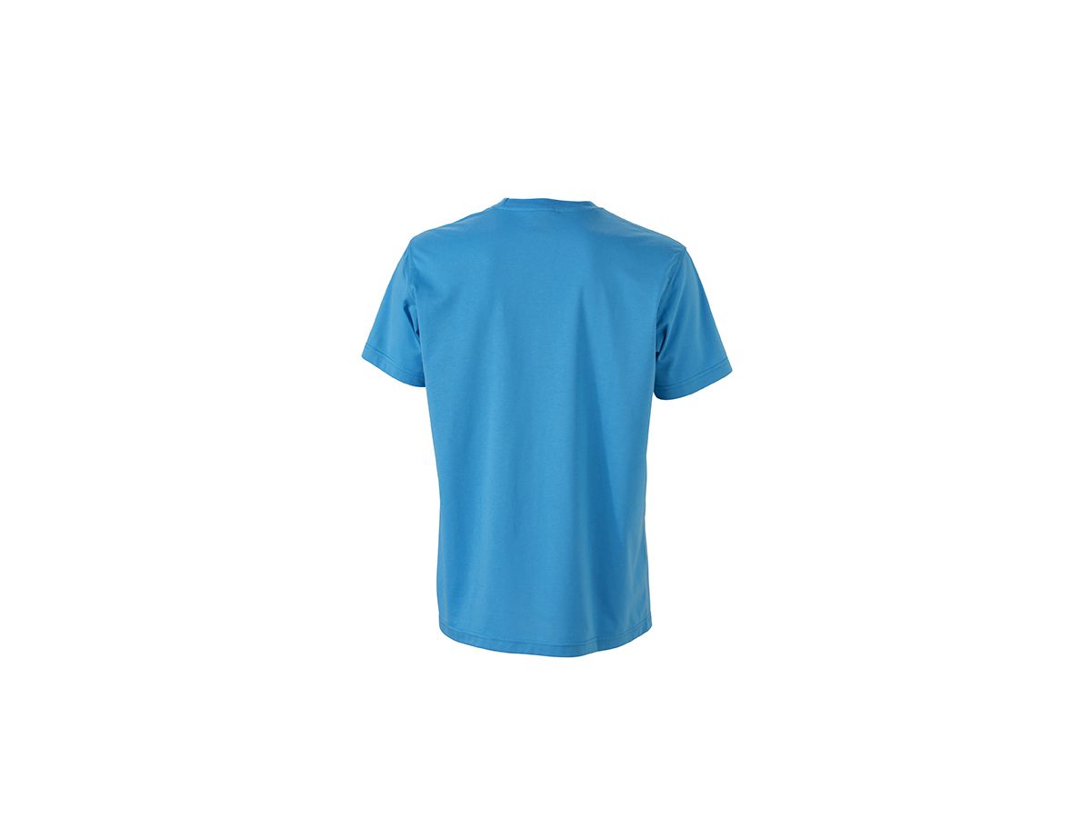 JN Mens Workwear T-Shirt JN838 50%BW/50%PES, aqua, Größe XL