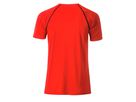 JN Men's Sports T-Shirt JN496 bright-orange/black, Größe XXL