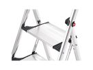 HAILO Trittleiter Living Step Comfort Plus 4303-301 3Stufen alu