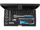Socket wrench set 1/4" 37pc D20 KAU-20 Gedore