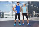 JN Ladies Running Tank JN315 100%PES, royal/white, Größe S