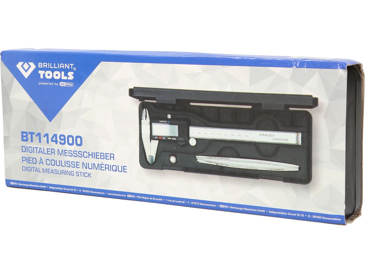 BRILLIANT TOOLS Digitaler Messschieber