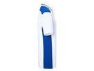 JN Men's Workwear Polo - COLOR - JN858 white/royal, Größe 4XL