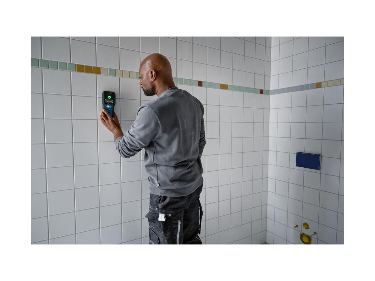 BOSCH Universal Ortungsgerät GMS 120-27 3,7V/1,0 Ah, USB-C Kabel, Tasche