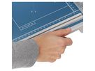 DAHLE Hebelschneider 00502-20043 175x420mm DIN A4 8Bl. Metall blau