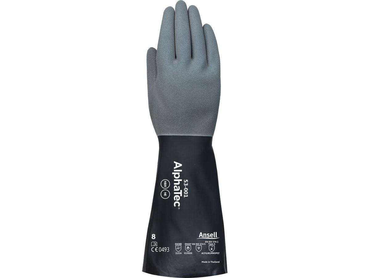 ANSELL Handschuh AlphaTec 53-001 Größe 8