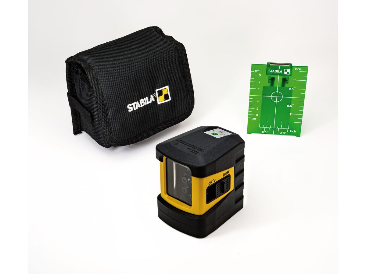 STABILA Kreuzlinienlaser LAX 60G 3-teiliges Set