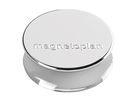 magnetoplan Magnet Ergo Large 1665032 34mm silber 10 St./Pack.