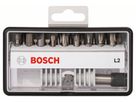 BOSCH Schrauberbit-Set Robust Line L Extra-Hart,18+1--teilig,25mm,PH, PZ, HEX