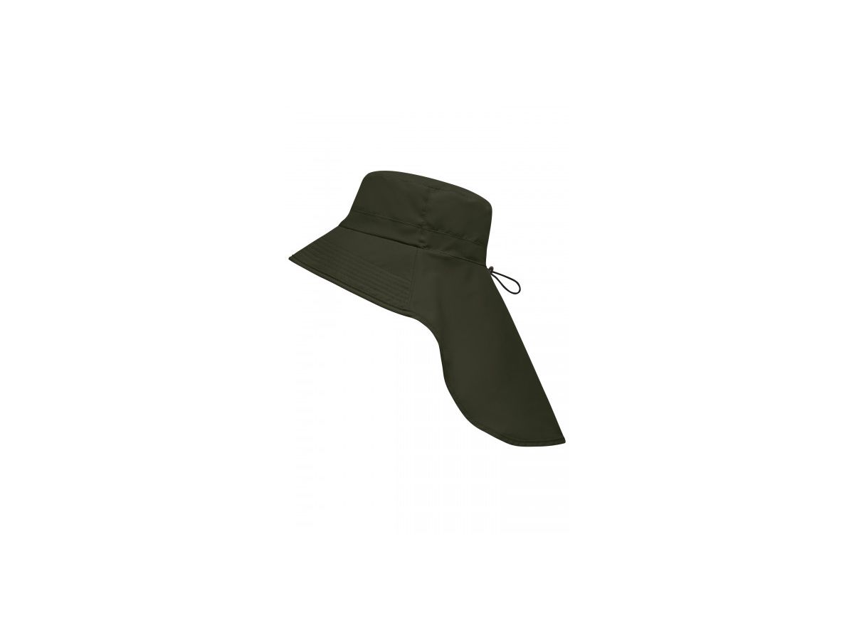 MB Function Hat with Neck Guard MB6242 100%PES olive Gr. one size