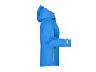 JN1097 Ladies' Outdoor Jacket Fb. aqua/acid-yellow  Gr. S