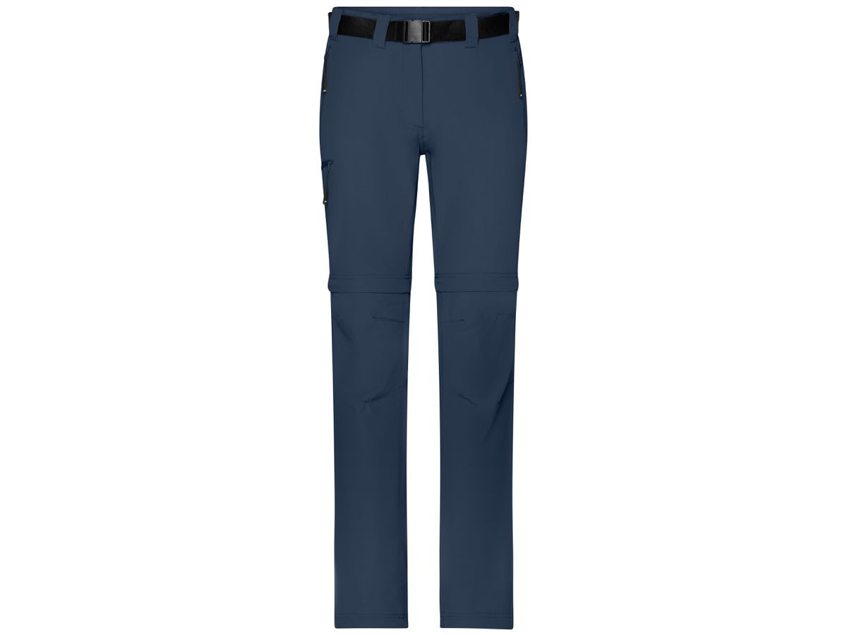 JN Ladies' Zip-Off Trekking Pants JN1201 navy, Größe XS