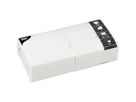 PAPSTAR Serviette 14486 33x33cm 2lagig weiß 250 St./Pack.