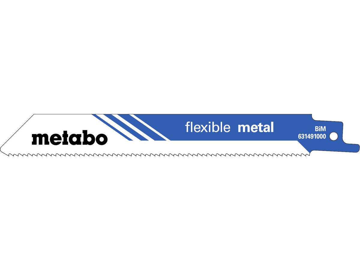 METABO Säbelsägeblatt Flexible Metal BIM 150/1.8 mm/14T S922BF VE 25