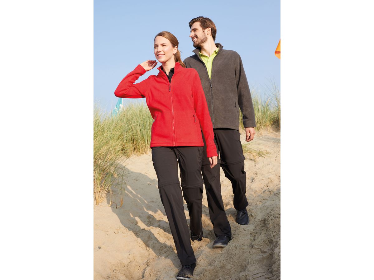 JN Ladies' Fleece Jacket JN781 brown, Größe S