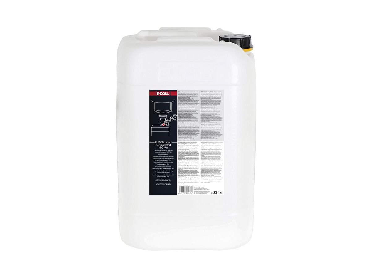 E-COLL HL-Kühlschmierstoff HPC Konzent. PRO 25l innere Kühlmittelzufuhr