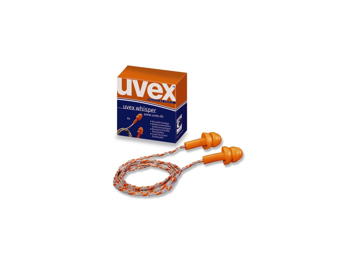 UVEX Gehörschutzstöpsel WHISPER mit Band  2111.201
