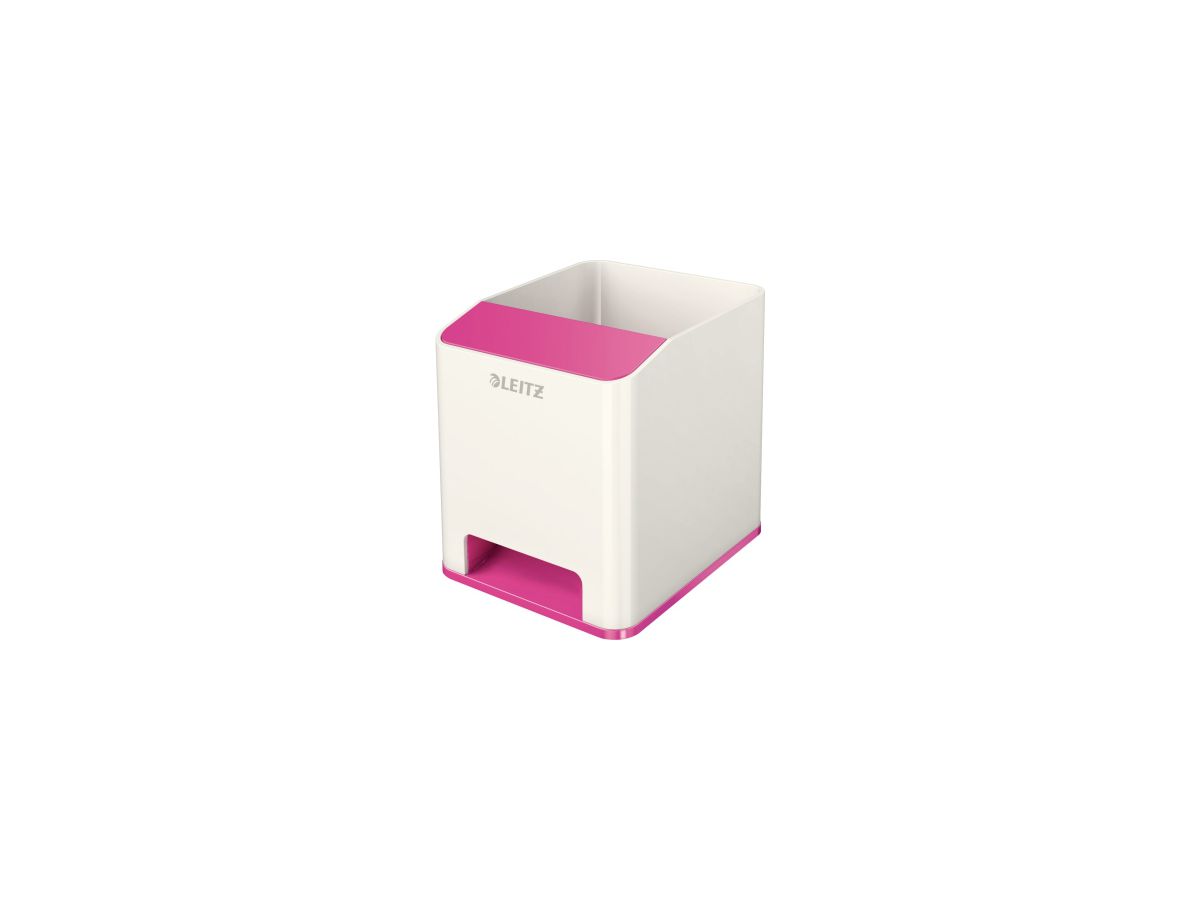 Leitz Stifteköcher WOW 53631023 weiß/pink