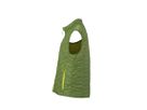 JN Mens Lightweight Vest JN1090 100%PA, jungle-green/acid-yellow, Gr 3XL