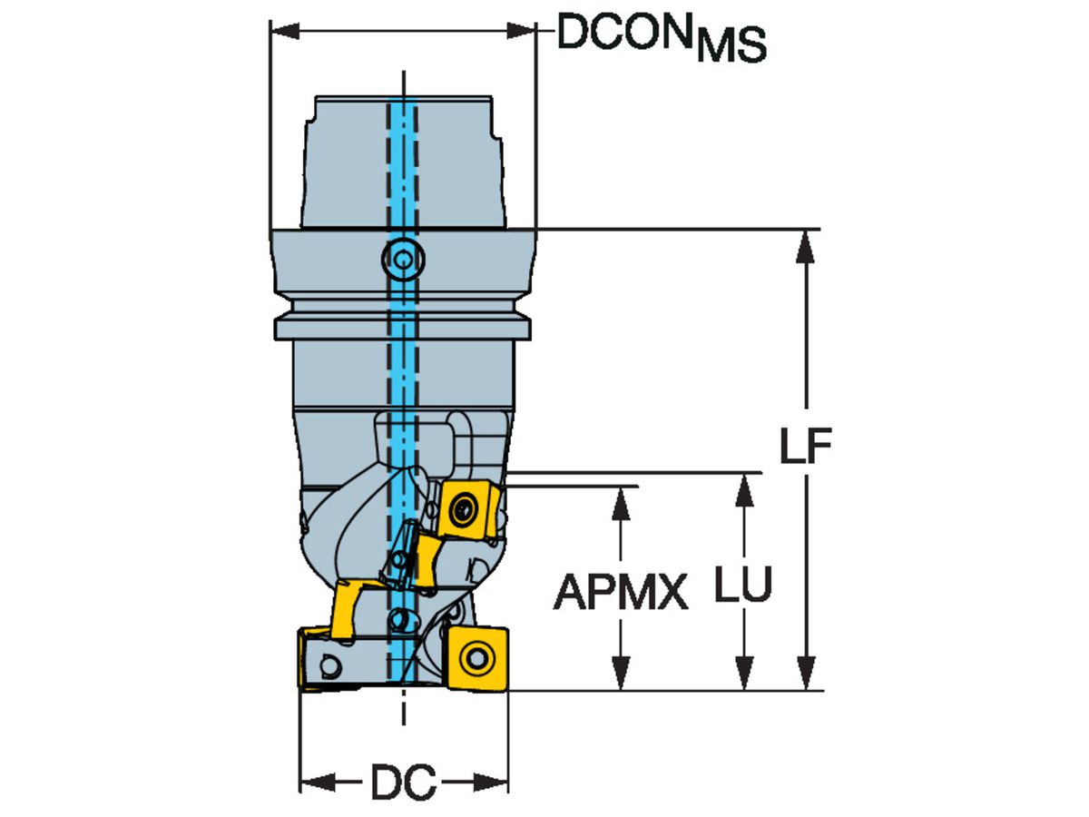 COROMANT CoroMill 690 Eckfräser