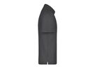 JN Polo-Piqué Pocket JN026 60%BW/40%PES, anthracite-melange, Gr. L