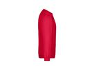 JN Sweatshirt JN040 Round Sweat Heavy, 80%BW/20%PES, Fb. red Gr. M