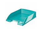 Leitz Briefablage WOW Plus 52263051 DIN A4 stapelbar PS eisblau