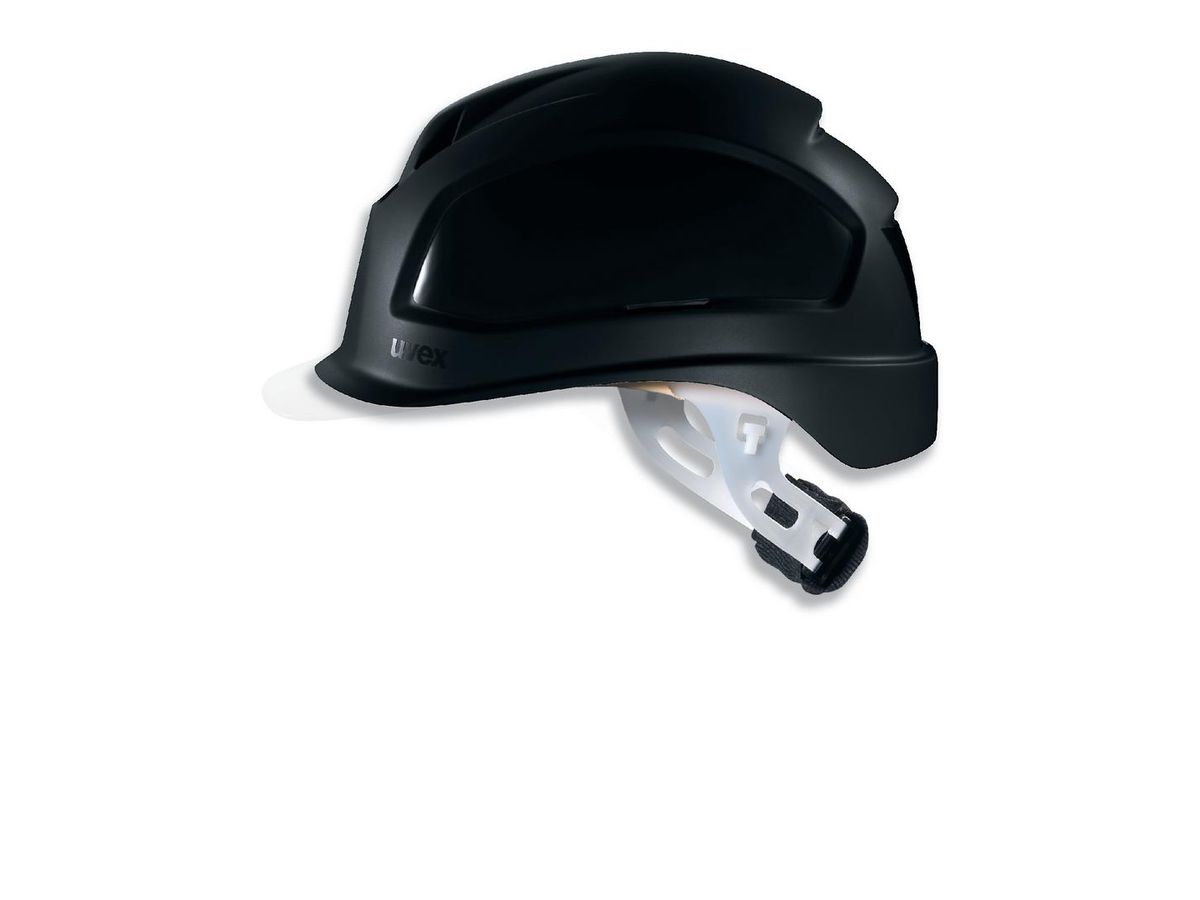 UVEX Schutzhelm pheos E-S-WR schwarz kurzer Schirm Drehrad 9770.931