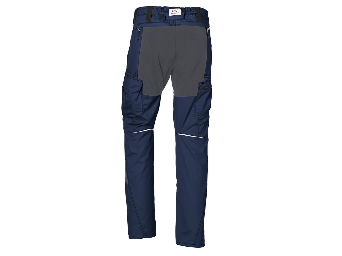 KÜBLER ACTIVIQ Stretch-Bundhose 2850 Fb. dunkelblau/anthrazit Gr. 24
