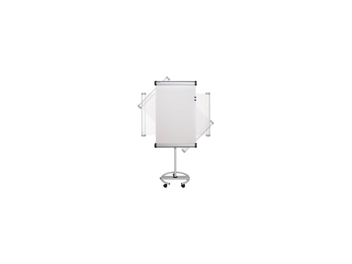 MAUL Flipchart MAULsolid 6370682 74x117cm Rundfuß grau