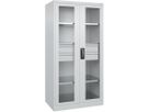 CP Schwerlastschrank Acurado 2SL 4 Böden B1000xT600xH1950mm RAL 7035/7035