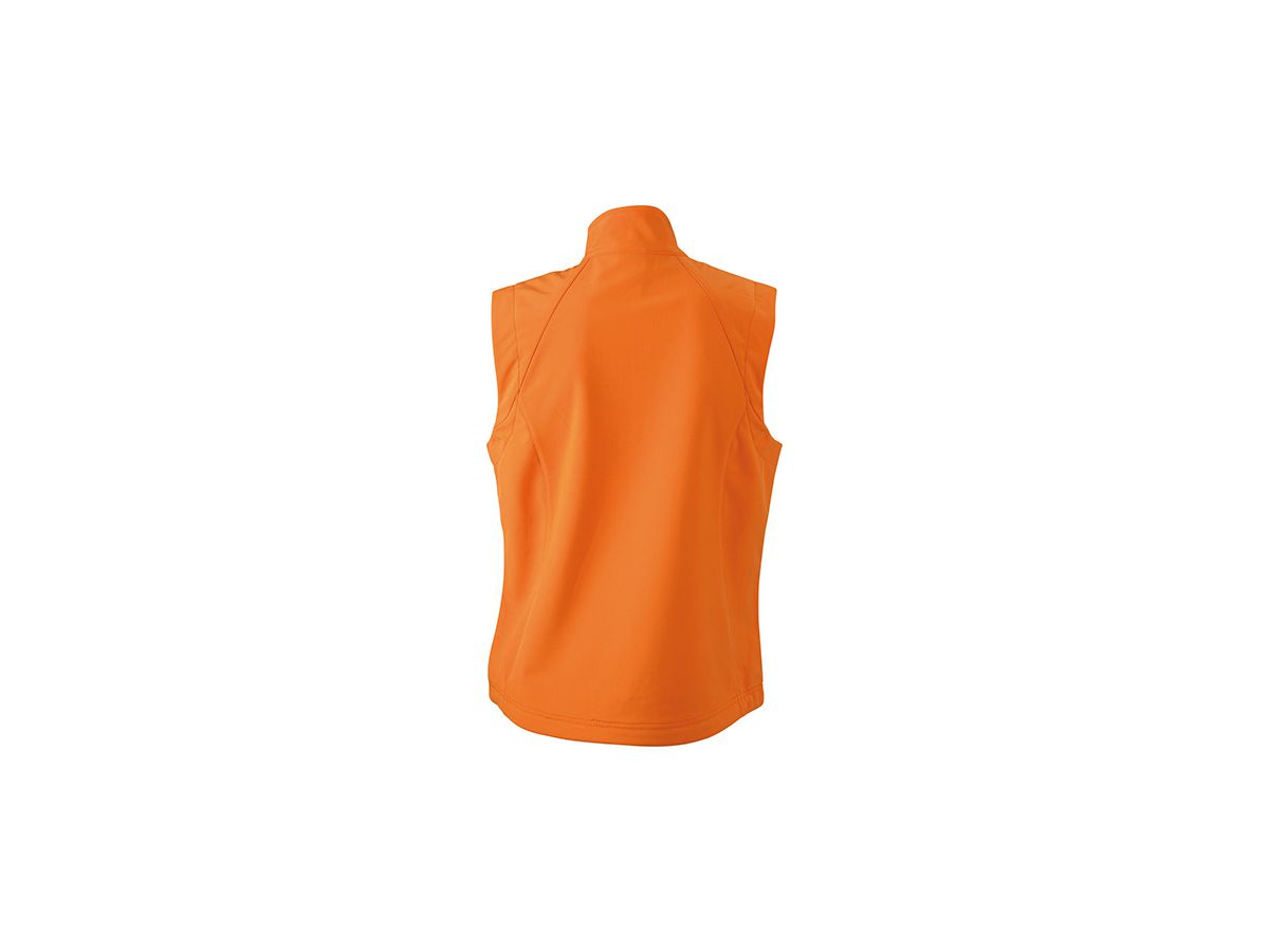 JN Ladies Softshell Vest JN1023 90%PES/10%EL, orange, Größe M