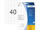 HERMA Markierungspunkt 2250 19mm Papier weiß 1.280 St./Pack.
