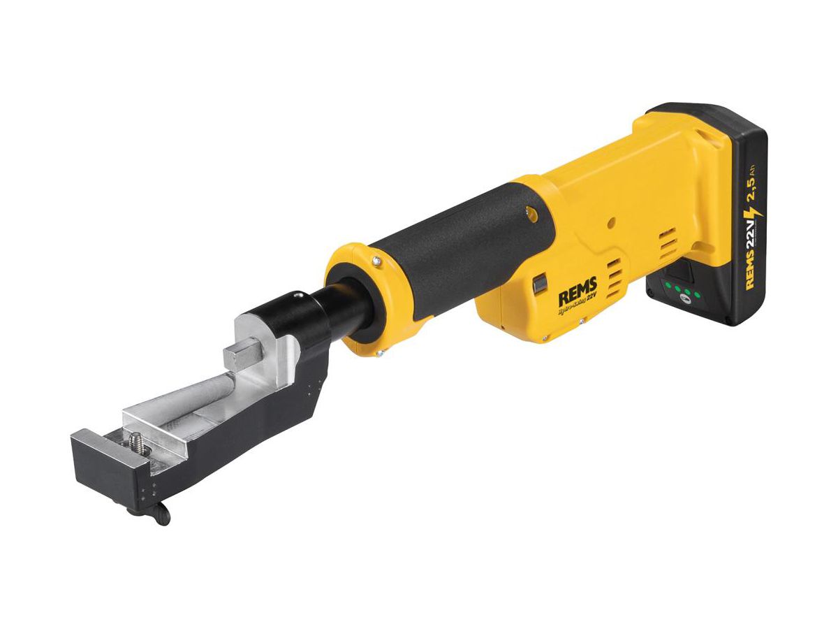 REMS Akku-Rohrbieger Hydro-Swing INOX Roller