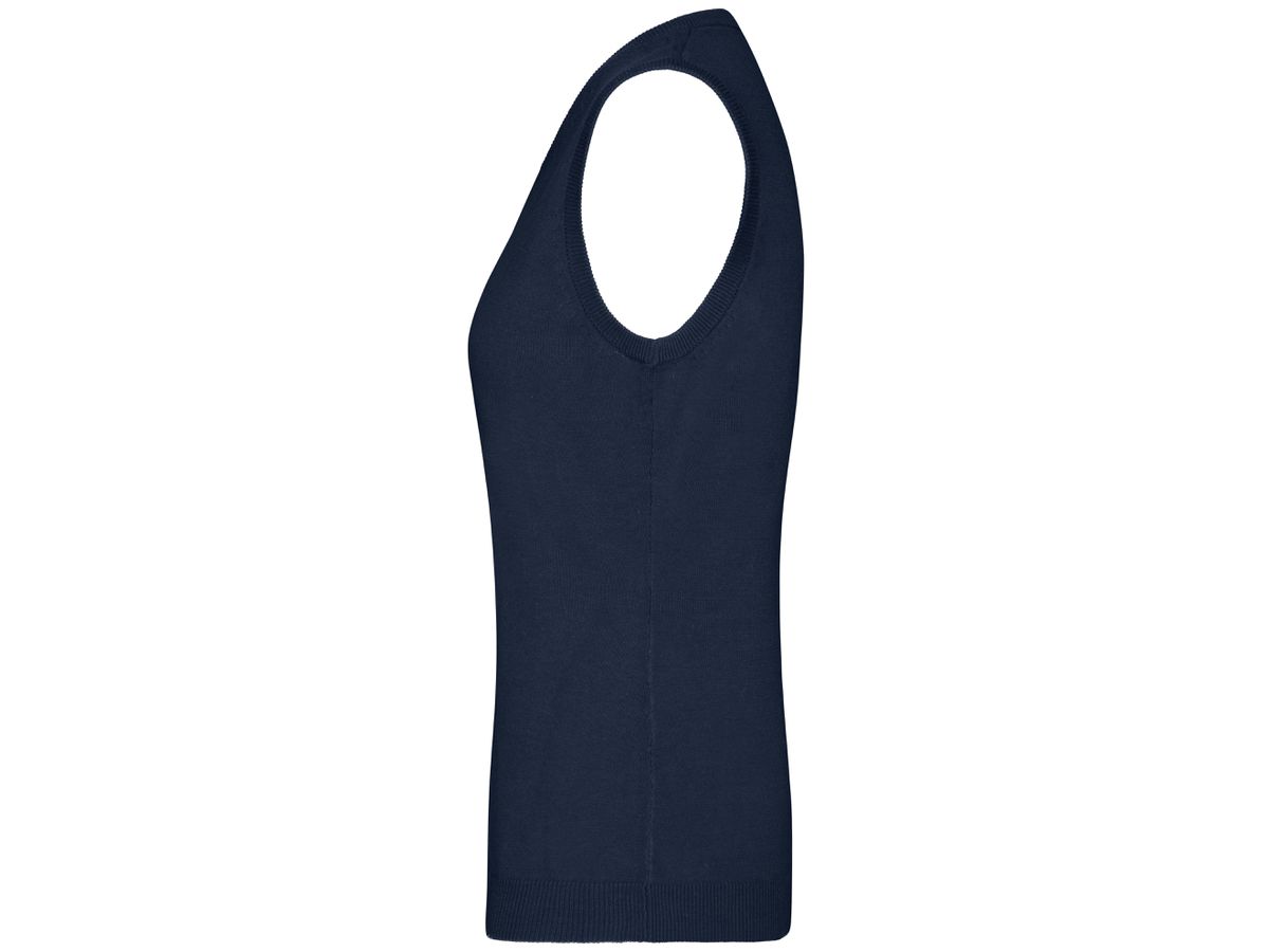 JN Ladies V-Neck Pullunder JN656 100%BW, navy, Größe S