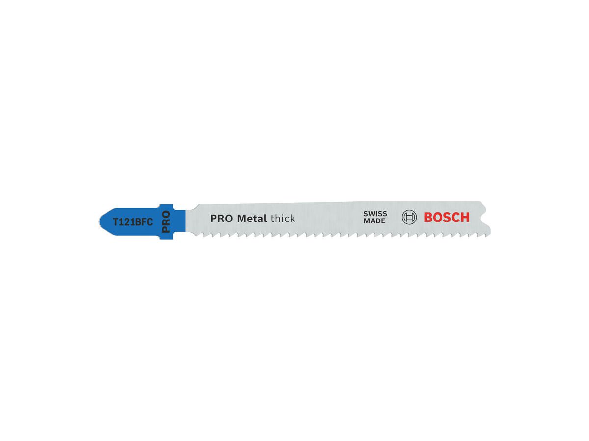 BOSCH Stichsägeblatt-Set PRO Metal thick T121BFC, 92 mm, 25-teilig