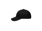 mb 6 Panel Brushed Sandwich Cap MB6212 black/light-grey, Größe one size