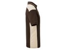 JN Men's Workwear Polo - COLOR - JN858 brown/stone, Größe XS