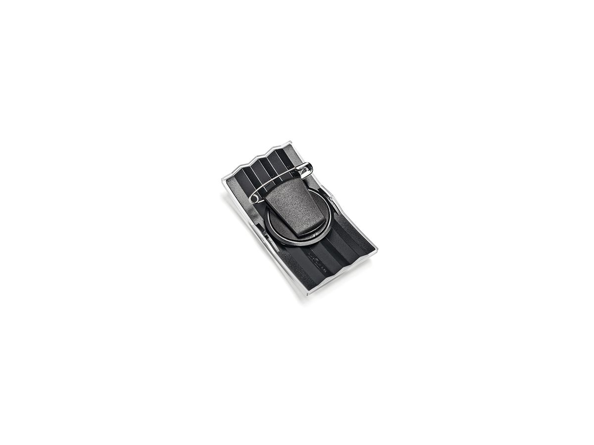 DURABLE Namenschild konvex 812858 75x40mm Acryl tr 25 St./Pack