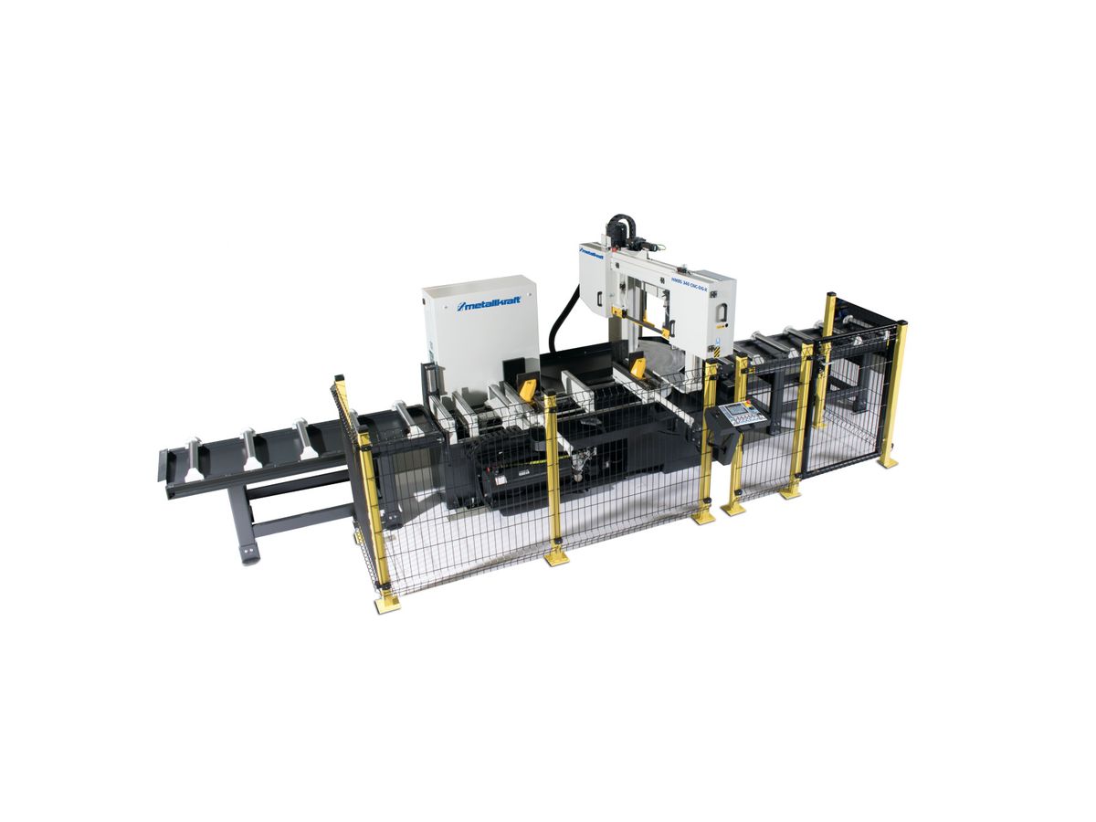 METALLKRAFT Metallbandsäge HMBS 340 CNC-DG-X