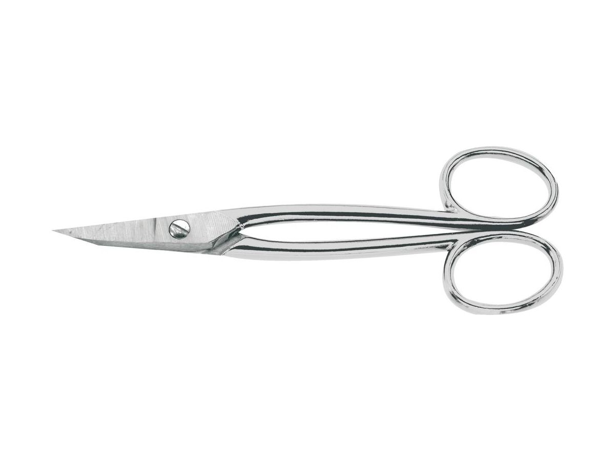 Scis f. thn sht 175mm bent.nick.-pl. Erdi