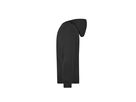 JN Mens Hooded Jacket JN042 80%BW/20%PES, black, Größe M