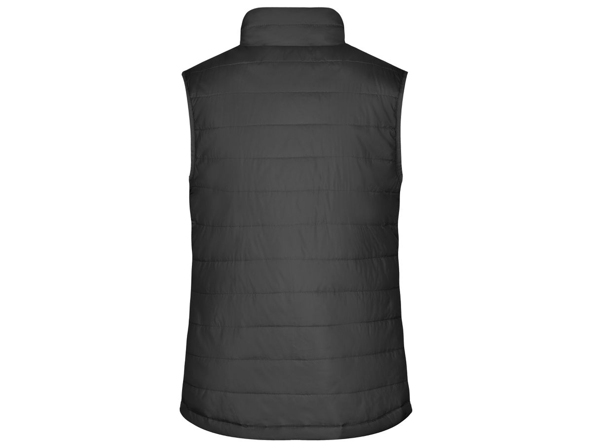 JN Ladies' Padded Vest JN1135 black, Größe XXL