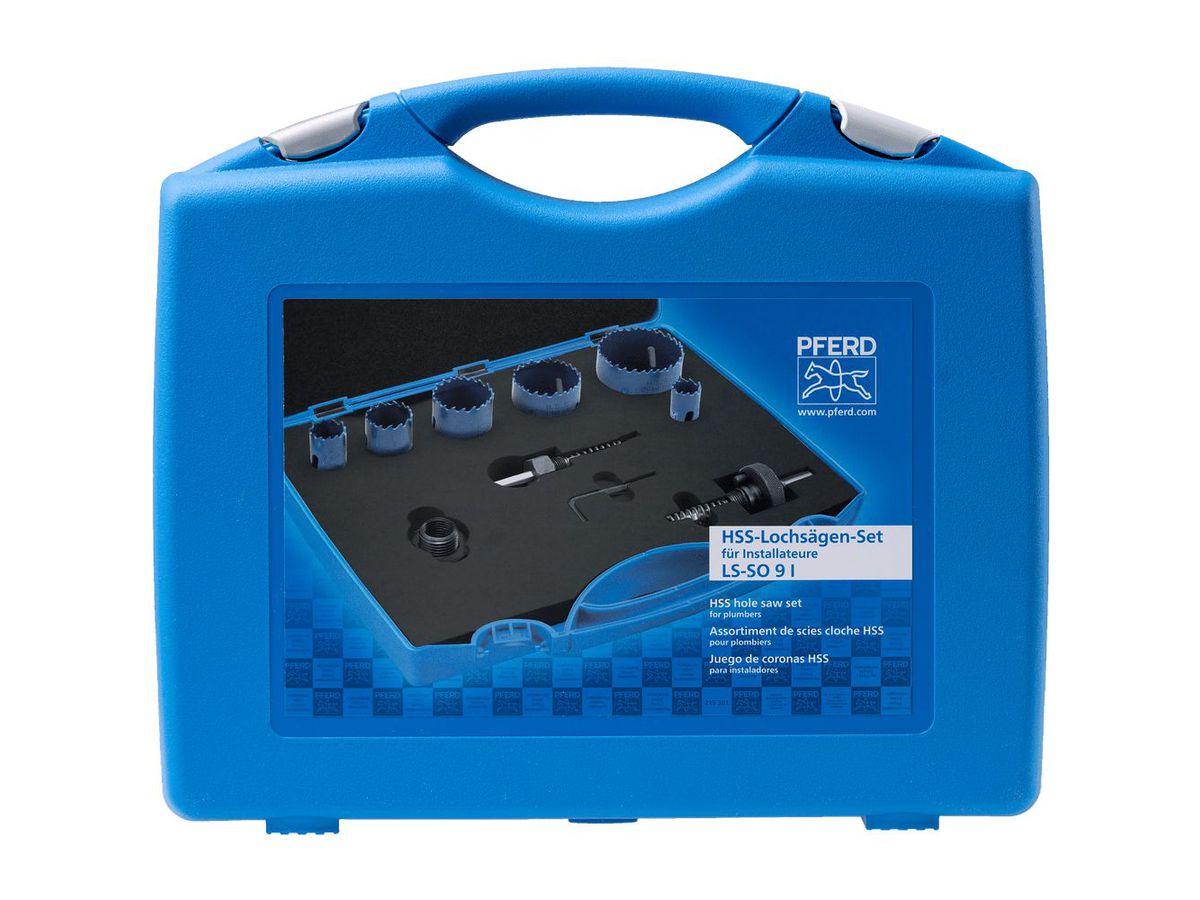 PFERD HSS-Lochsägen-Sortiment LS-SO 9 I