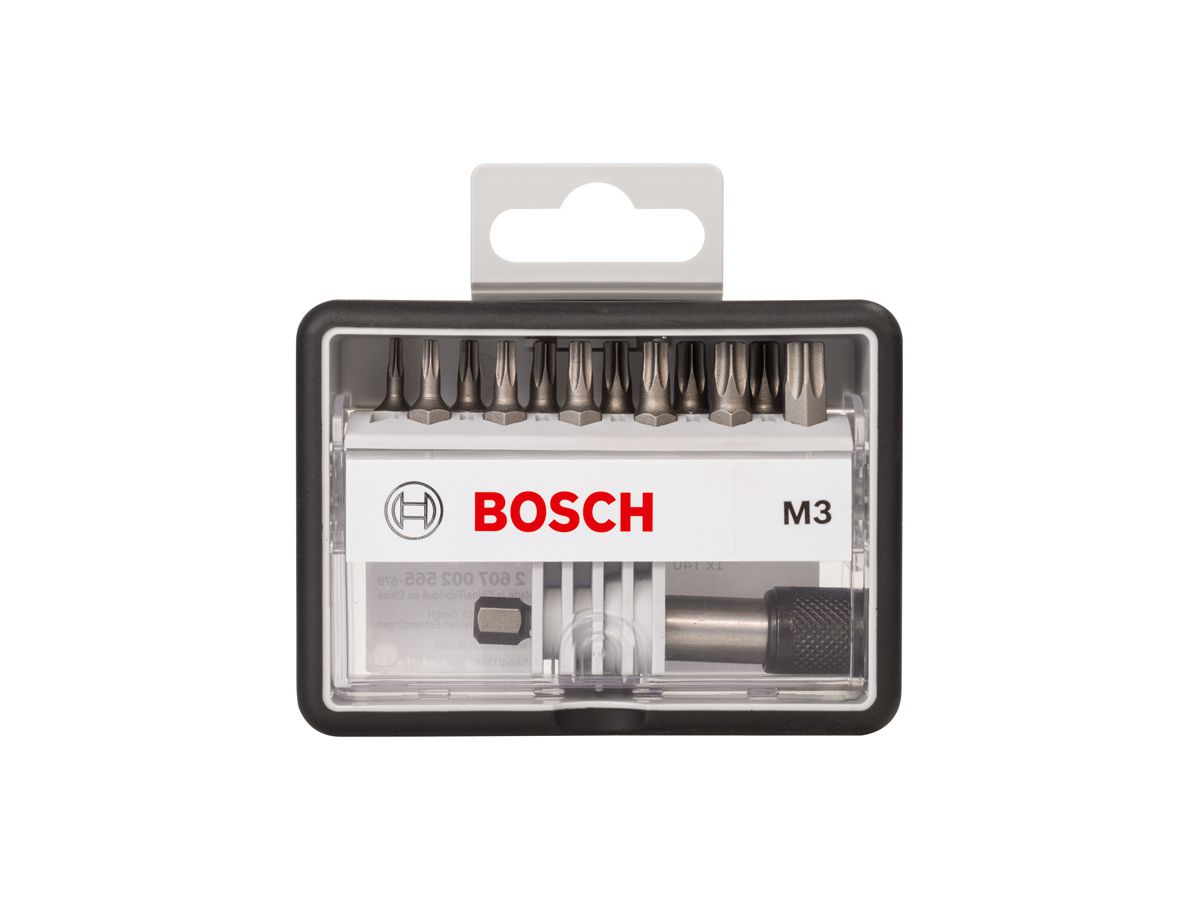 BOSCH Bit Set 13 tlg.Torx (T8, T10, T15(2x), T20(2x), T25(2x), T27
