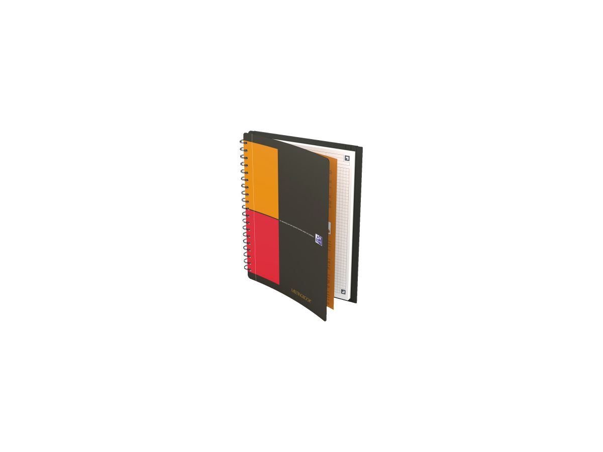 Oxford Meetingbook International 400086497 B5 L28 kariert 90gm bl