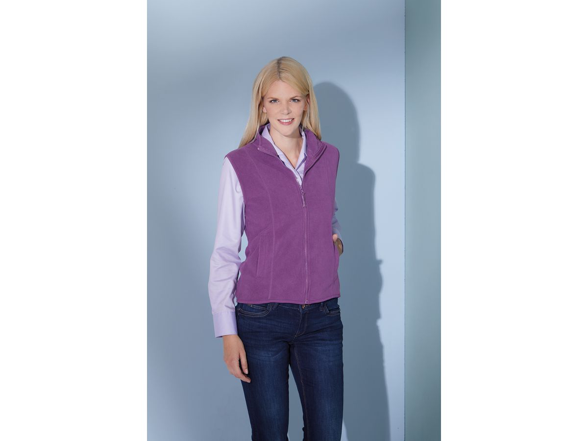 JN Girly Microfleece Vest JN048 100%PES, royal, Größe XL