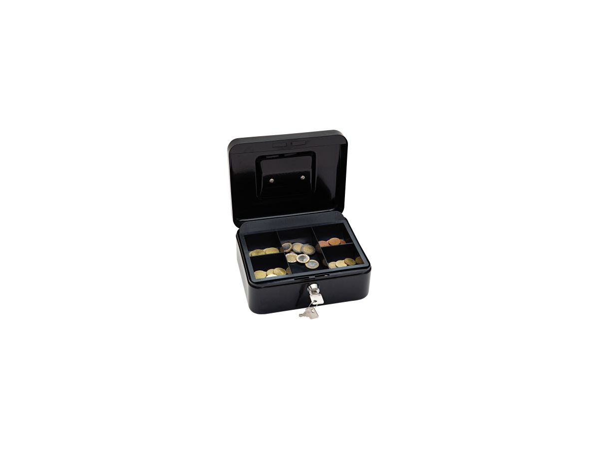 WEDO Geldkassette 145221X 20x16x9cm Größe 2 schwarz